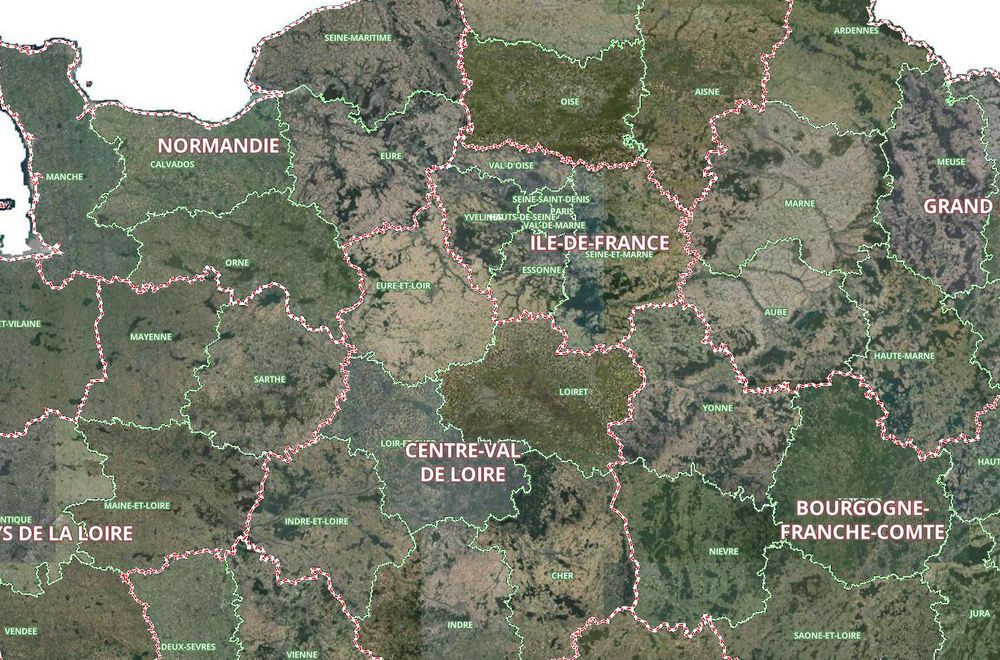 IGN limites toponymes